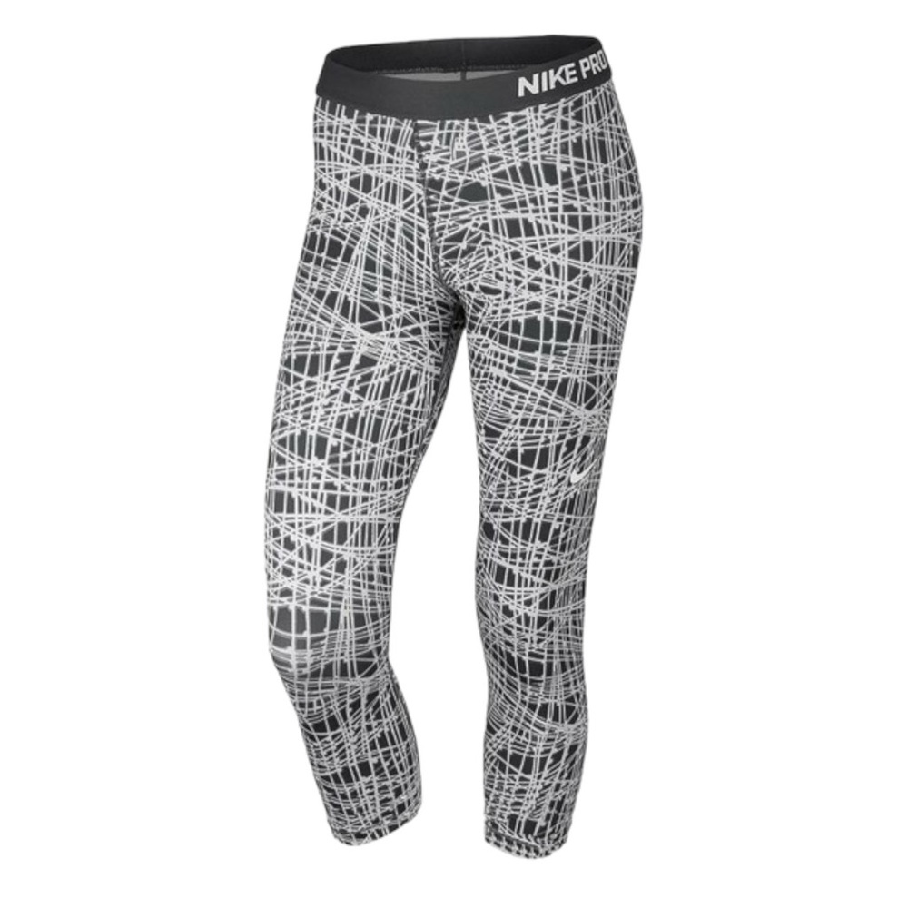 Nike Pro Tracer Print Cropped Athletic Workout Leggings